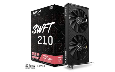 XFX Speedster SWFT 210 AMD Radeon™ RX 6600 XT Core Gaming Graphics Card ...