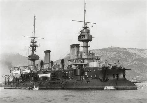 French pre-dreadnought battleship Masséna. Unfortunately er design ...