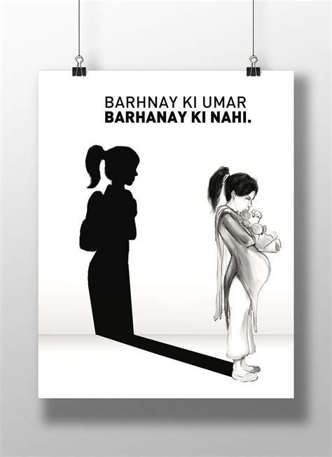 Poster on Child Marriage on Behance