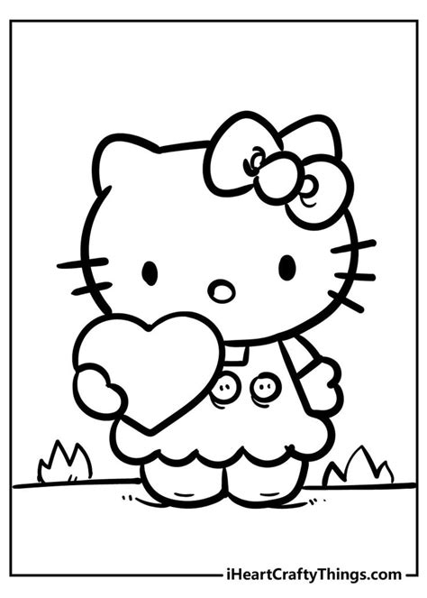 Hello Kitty Coloring Pages