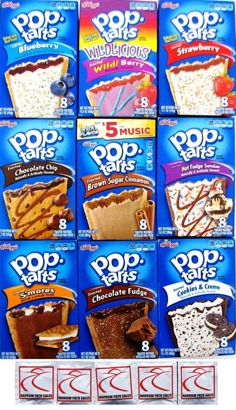 9 Pack! The Ultimate Pop Tarts Variety Pack 9 Flavors - Bundle of 9 ...