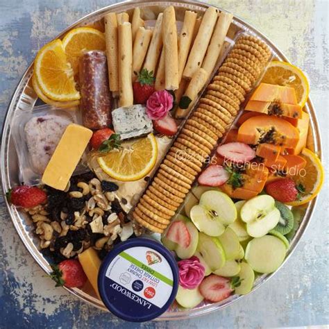 Snack, Fruit and Cheese Platter - Zola`s Kitchen Studio