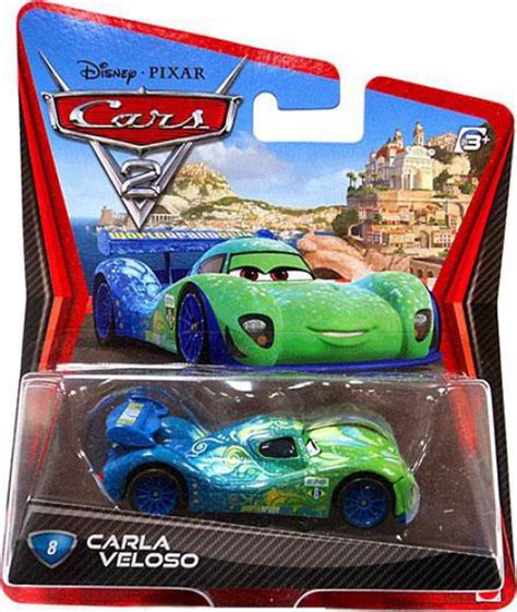 Disney Pixar Cars Cars 2 Main Series Carla Veloso 155 Diecast Car ...