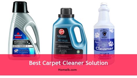 3 Top Pics of Best Carpet Cleaner Solution | Buying Guide & Review