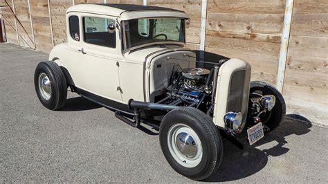 Small-Block 350 Powered 1931 Ford Model A Five Window Coupe