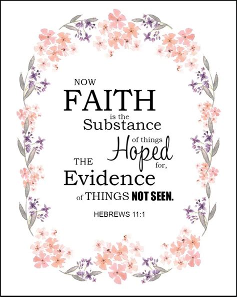 Hebrews 11:1 – Faith – Encouraging Bible Verses