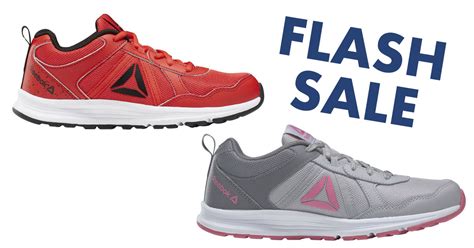 FLASH SALE! Reebok Kids Running Shoes $9.98 - The Freebie Guy® ️️️