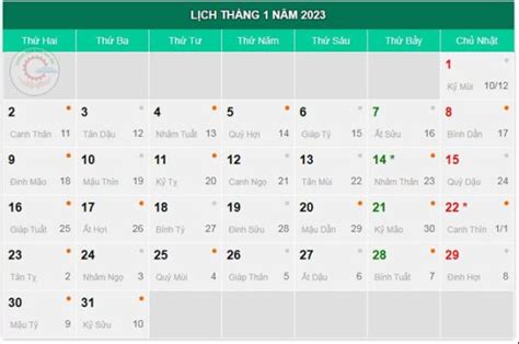 Lịch nghỉ tết Dương lịch tết Nguyên đán Qúy Mão 2023