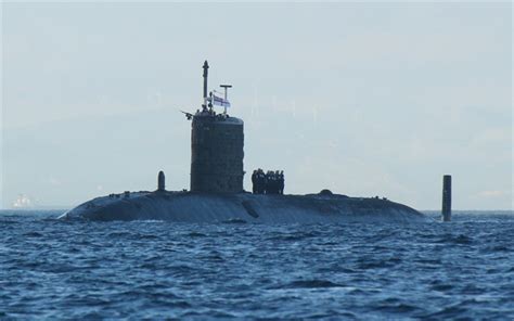 Download wallpapers submarine, HMS Triumph, S93, sea, warship, nuclear ...