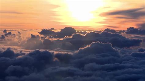 Sunrise Above The Clouds - Timelapse - YouTube