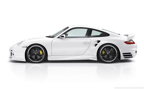 White Porsche Car Ultra HD Desktop Background Wallpaper for 4K UHD TV ...