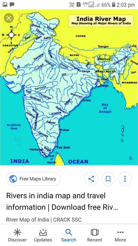 The River Map Of India: A Comprehensive Guide - World Map Colored ...