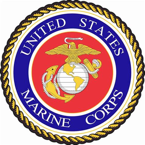 5in x 5in United States Marine Corps Vinyl Bumper Stickers Decals ...