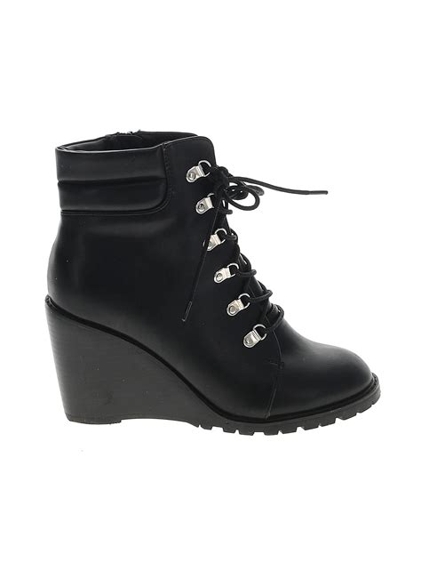 Diba Black Ankle Boots Size 9 - 46% off | ThredUp