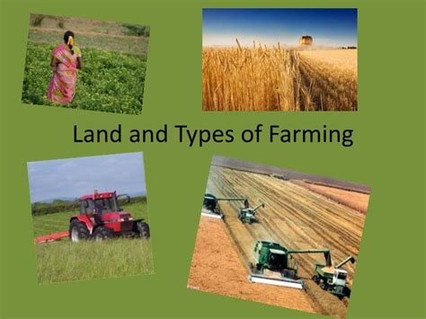 PPT - Land and Types of Farming PowerPoint Presentation, free download ...