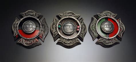 Chicago Fire Department Badges – Meghann Sottile | METALSMITH + MAKER