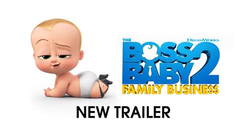 The Boss Baby 2: Family Business – Official Trailer (Universal Pictures ...