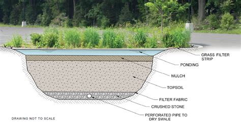 Bioretention Basin Diagram