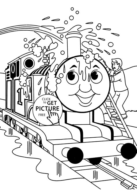 Thomas And Friends Printable Coloring Pages