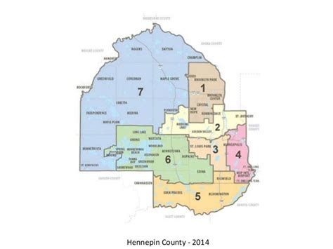 Hennepin County Commissioner Districts, 1971-2014