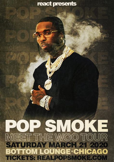 POP SMOKE 2020 Tour Poster i prints4u