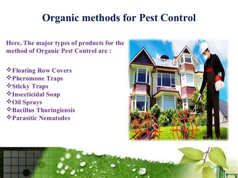 Methods for pest control