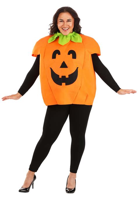 Plus Size Pumpkin Costume 1X