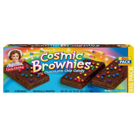 Save on Little Debbie Cosmic Brownies with Chocolate Chip Candy Big ...