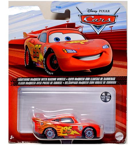 Disney Cars - Lightning McQueen with Racing Wheels - Global Diecast Direct