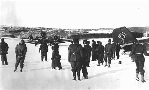 World War Two: Images and Pictrues of The German Invasion of Norway