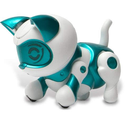 Tekno Robotic Pets, Newborn Kitty, Teal - Walmart.com - Walmart.com