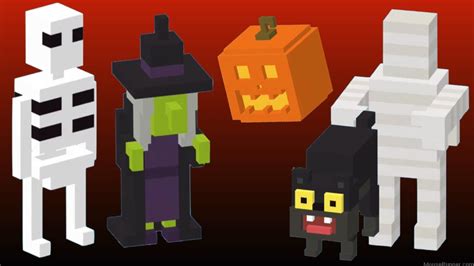 【Crossy Road】Tous les personnages [fr] 130/130 HALLOWEEN - YouTube