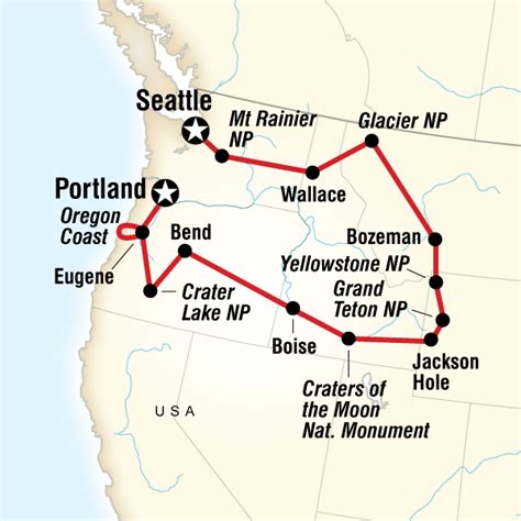 National Parks of the Northwest US - Lonely Planet