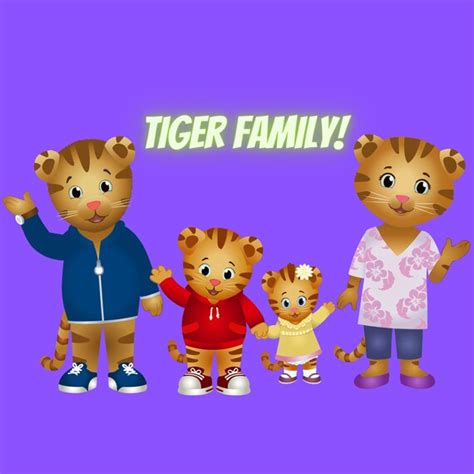 Daniel Tiger & Family Daniel Tiger and Family Daniel Tiger | Etsy