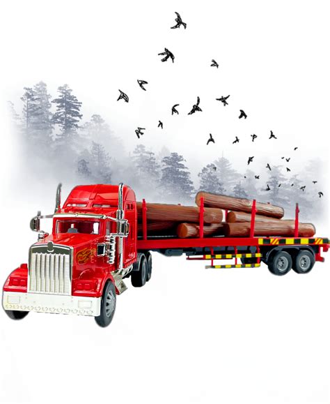 Buy Big Daddy Big Rig Heavy Duty Tractor Trailer transport Series ...