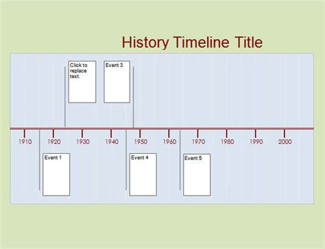 Free download program Microsoft Word History Timeline Template - todaystyle