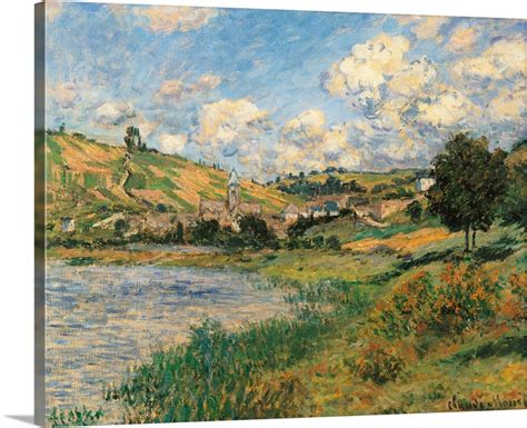 Landscape. Vetheuil, by Claude Monet, 1879. Musee d'Orsay, Paris ...