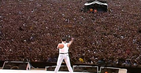 Queen Put On Legendary Performance At Live Aid In 1985