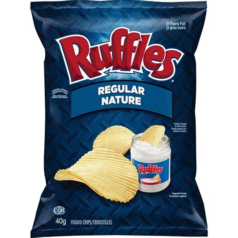 Ruffles® Regular Potato Chips 40g Bag – Treat Galaxy