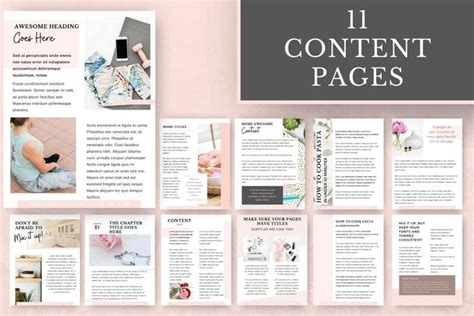 Pin on Canva Ebook Template