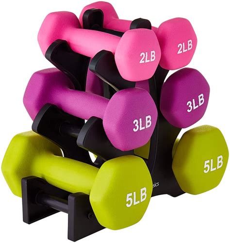 AmazonBasics 20-Pound Dumbbell Set | Affordable Home Workout Gear ...