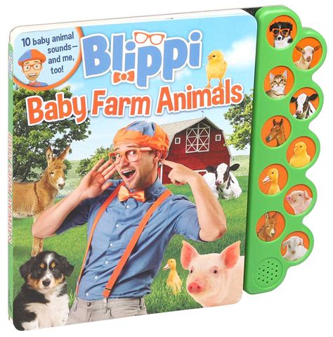 Blippi: Baby Farm Animals by Editors of Studio Fun International ...