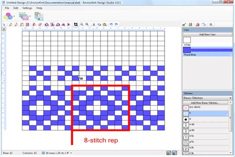 Knitting Design Software / Stitch Fiddle Free Online Knitting And Cross Stitch Stitch Chart ...