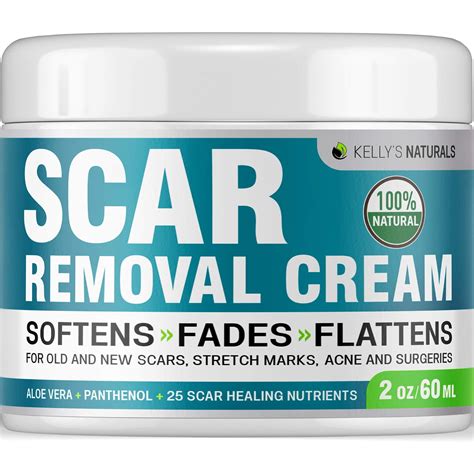 Scar Removal Cream - Perfect for Stretch Marks - Natural Formula with ...