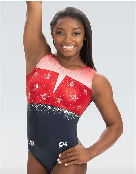 World Championships 2019 Leotard Simone Biles GK Elite | Simone biles ...