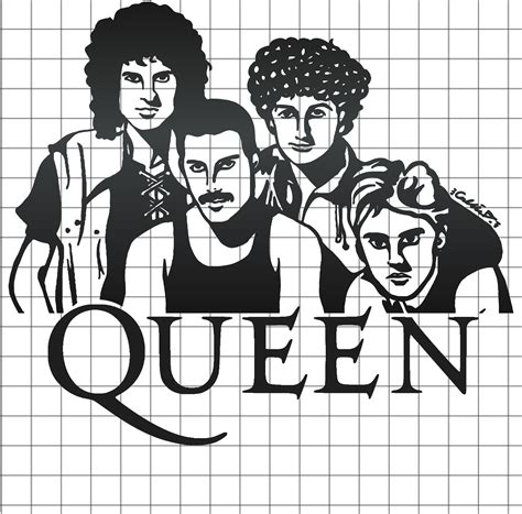 Freddie Mercury Queen Logo