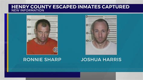 Inmates captured after escaping Henry County Jail - YouTube