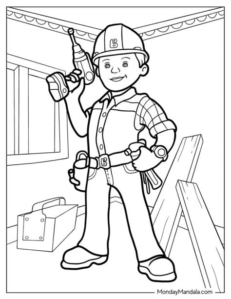 Bob The Builder Coloring Pages Dizzy