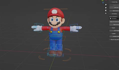 3D Model MARIO RIGGED CONTROL RIG SUPER MARIO BROS MOVIE - TurboSquid ...