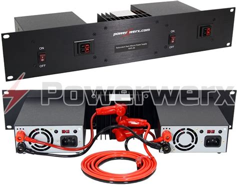 Powerwerx 30 Amp Redundant Rack Mount Switching Power Supply | Powerwerx